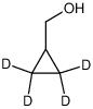 Cyclopropylmethanol-[d4]